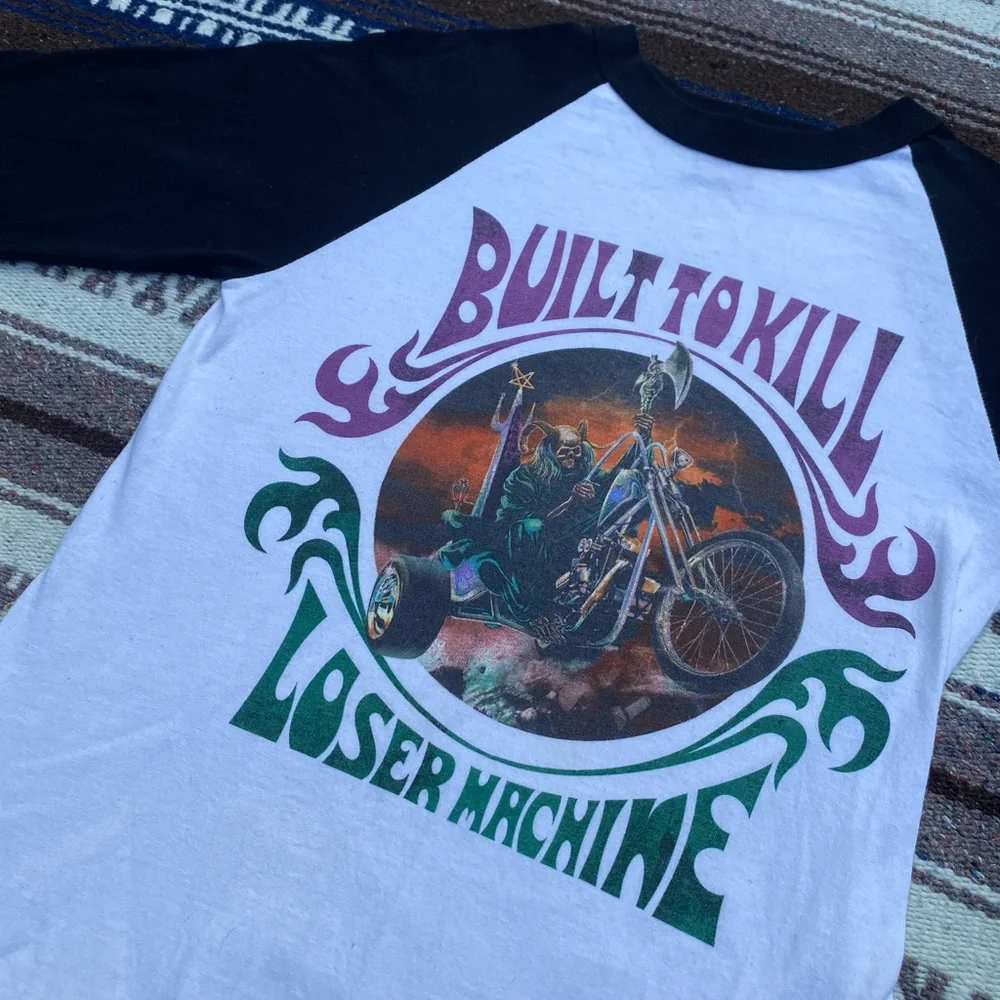 Loser Machine Raglan/Baseball Tee - Picture 3 of 3